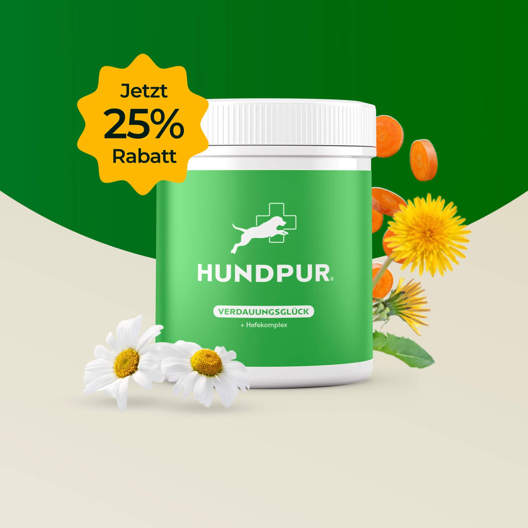 Hundpur® Verdauungsglück 25%