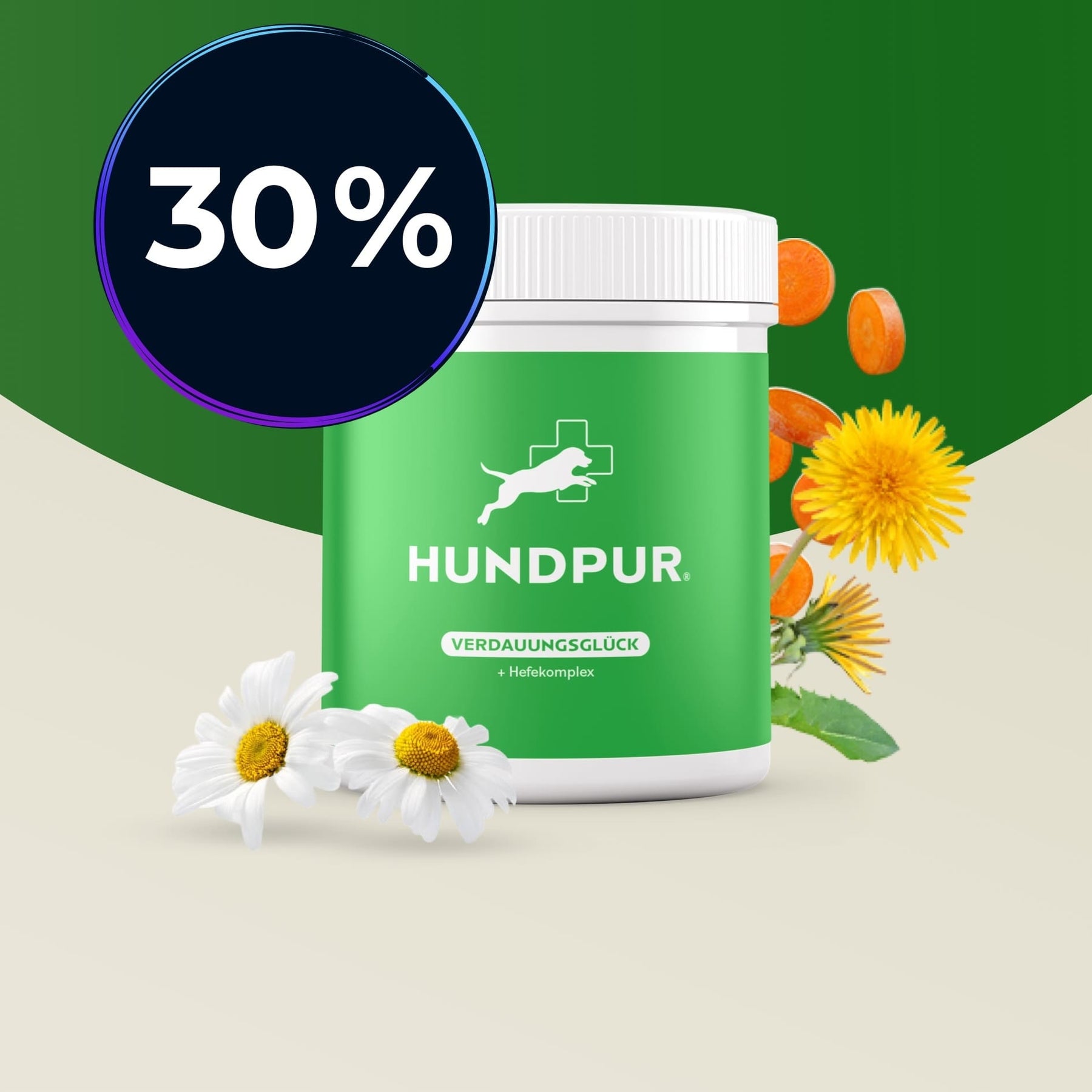 Hundpur® Verdauungsglück mit Probiotika