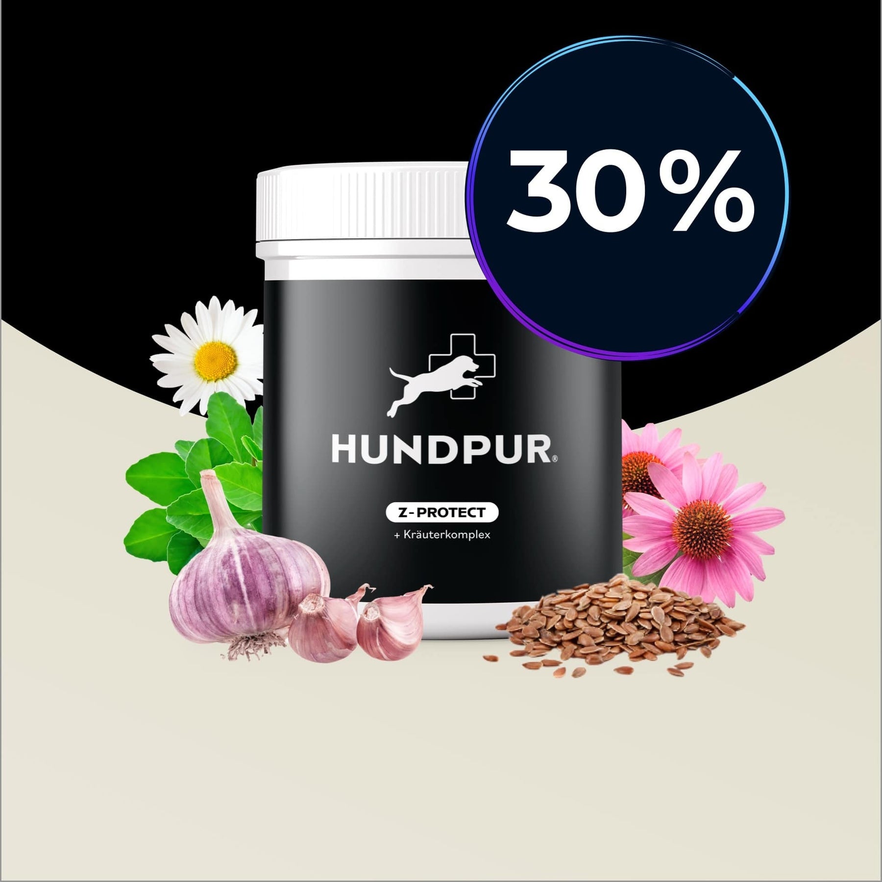 Hundpur® Z-Protect mit Kräuterkomplex