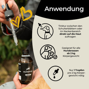 Hundpur® Zecken Tinktur mit Schutzkomplex 40% Rabatt